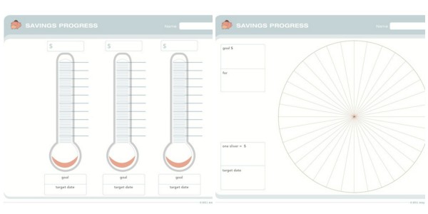 Free Charts to Track Money Saving Progress, by Frugal Mama