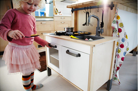 IKEA Play Kitchen from Great Gifts for Kids of All Ages