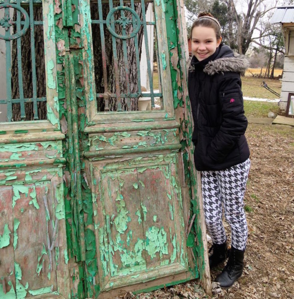 Architectural salvage at Old Luckett's Store in Leesburg, Virginia