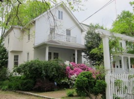 Our 1916 farmhouse in Washington, D.C. that we are repairing and restoring with salvaged house parts