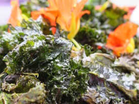 Recipe for crunchy delicious kale chips